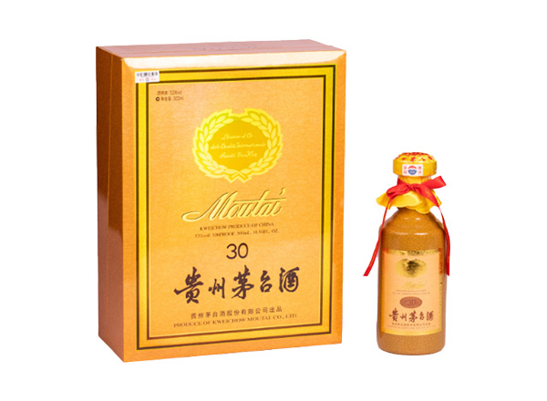 绥化贵州茅台酒30年回收三十年陈酿年份茅台