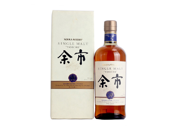 绥化一甲威士忌回收余市威士忌NIKKA YOICHI10年/15年45度700ml洋酒2000S日本威士忌行情价格
