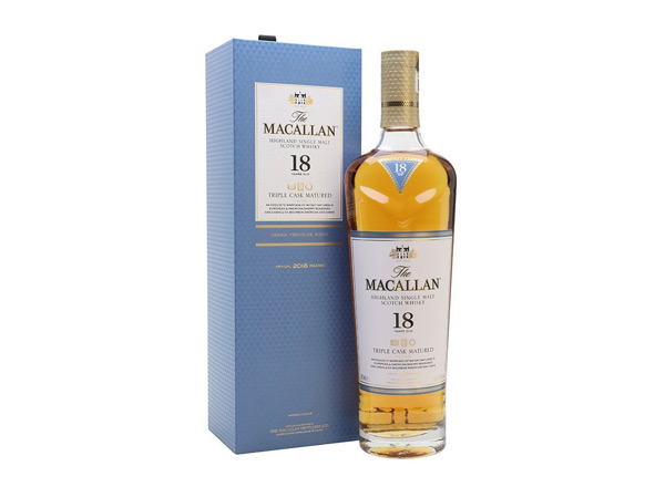 绥化回收麦卡伦18年黄金三桶威士忌Macallan洋酒收购
