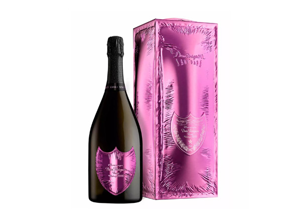绥化香槟酒回收香槟王唐培里侬Dom Perignon Lady Gaga 粉红桃红香槟限量发光版礼盒香槟起泡酒