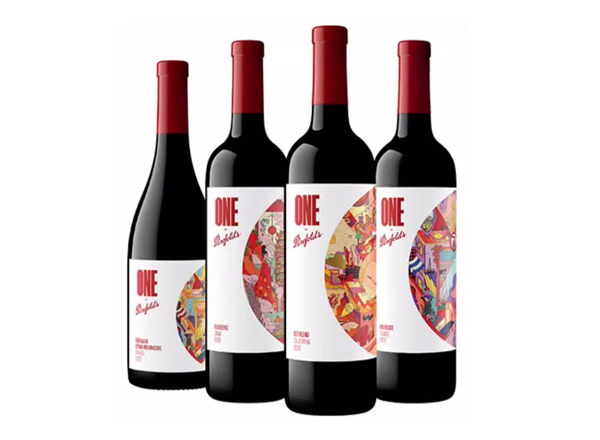 绥化回收奔富一号中国游龙飞鹤红酒Penfolds ONE奔富1号宁夏干红葡萄酒中国法国加州混酿行情价格