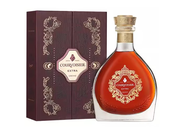 绥化回收拿破仑至尊EXTRA馥华诗干邑白兰地700ml礼盒装Courvoisier洋酒行情价格