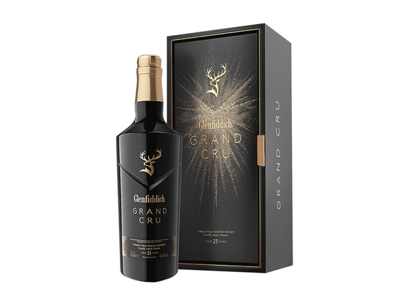 绥化格兰菲迪威士忌回收格兰菲迪23年璀璨礼盒装700ml苏格兰Glenfiddich威士忌行情价格