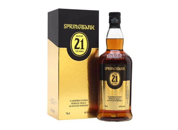 绥化SpringBank云顶21年威士忌回收苏格兰单一麦芽威士忌700ml进口洋酒收购行情价格