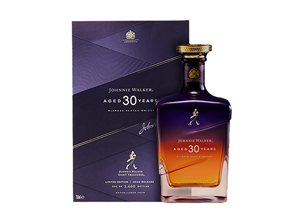 绥化Johnnie Walker尊尼获加30年回收尊尼获加威士忌紫金臻选750ml礼盒装洋酒收购约翰走路中国限量版