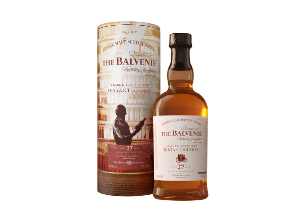 绥化苏格兰百富27年回收百富威士忌故事系列The Balvenie Aged 27 Years Distant Shores威士忌收购行情价格